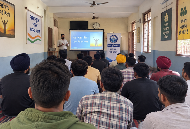 Process at Rehab Center India
